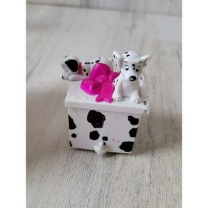 Dalmatian 101 Pongo dad puppies present gift box toy figure